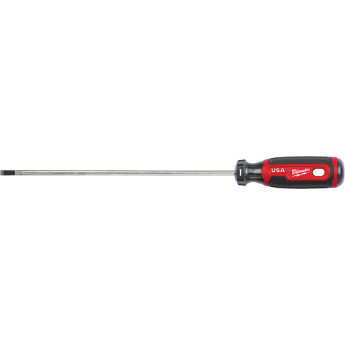 Tournevis d&eacute;b&eacute;niste, Tige de 3/16", Ronde, 279 mm lo, Prise en Coussin&eacute;e TGS INDUSTRIEL