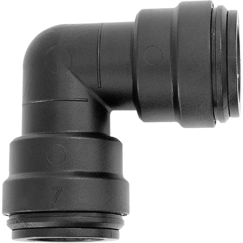 90° Airline Elbow Union, 1", Plastic TGS INDUSTRIEL
