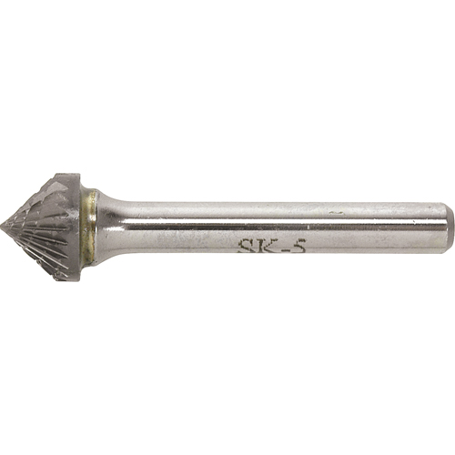 Fraise au carbure dur, SK-1, 1/4" dia., 1/4" Tige, 1/8" Prof. de la coupe TGS INDUSTRIEL