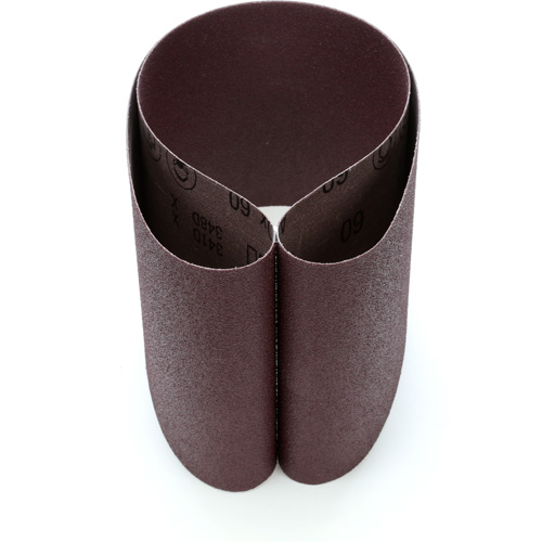 Courroie en textile 241D, 6" la x 48" lo, Oxyde d'aluminium, Grain 60 TGS INDUSTRIEL