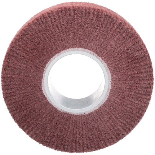 Scotch-Brite Finishing Flap Brush, Aluminum Oxide, Fine Grit, 8" x 2" x 3" TGS INDUSTRIEL