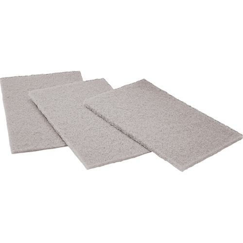 Tampons manuels Scotch-Brite, Carbure de silicium, 6" x 9", Grain Ultra fin TGS INDUSTRIEL