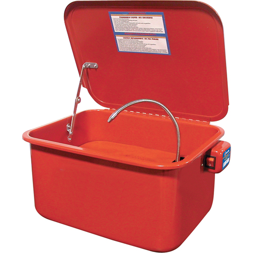 Bassins de nettoyage autorecyclants, Acier, 5 gal. TGS INDUSTRIEL
