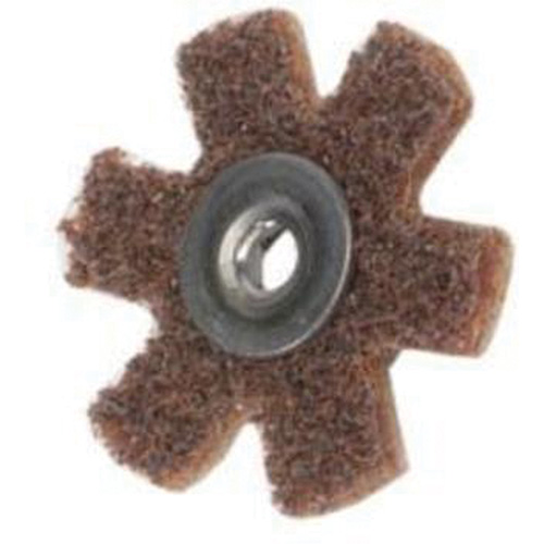 Abrasotex Surface Preparation Star, 1-1/2" Dia., Coarse Grit, Aluminum Oxide TGS INDUSTRIEL