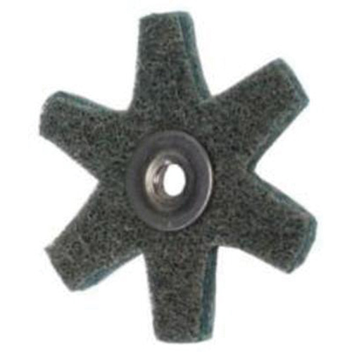 Abrasotex Surface Preparation Star, 2" Dia., Very Fine Grit, Aluminum Oxide TGS INDUSTRIEL