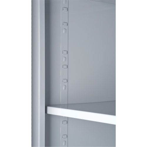 Deep Door Combination Cabinets, 38" W x 24" D x 72" H, Grey TGS INDUSTRIEL