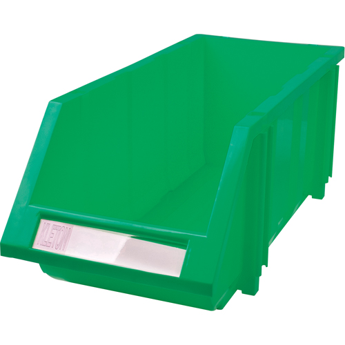 Stack & Hang Bin, 7-7/8" W x 7" H x 17-11/16" D, Green TGS INDUSTRIEL