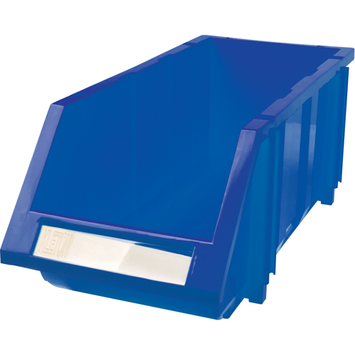 Bac empilable & &agrave; suspendre, 7-7/8" la, 7" h x 17-11/16" p, Bleu TGS INDUSTRIEL