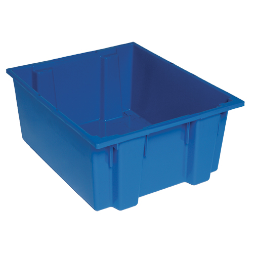Contenants Stack & Nest, 10" x 23,5" x 19,5", Bleu TGS INDUSTRIEL