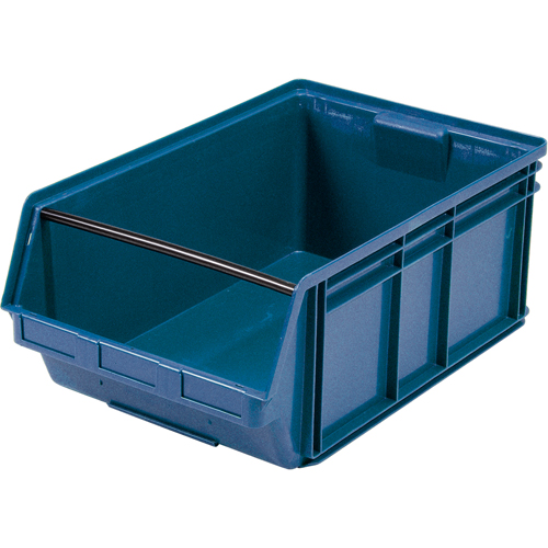 Contenants g&eacute;ants empilables, 18,375" la x 29" p x 11,875" h, Bleu TGS INDUSTRIEL