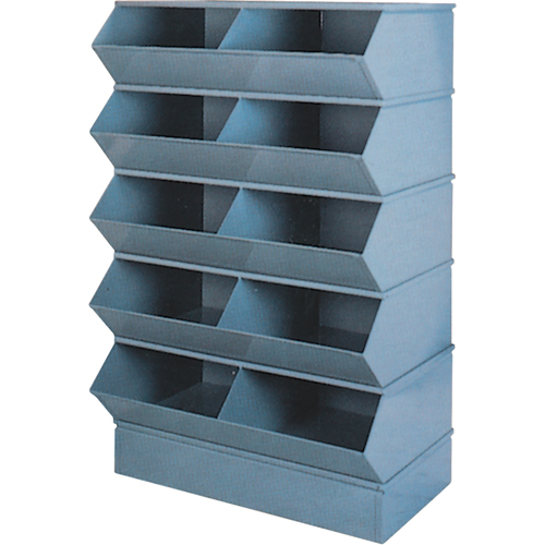 Syst&egrave;mes sectionnels &agrave; assembler, Cap. 5000 lb, 37" la x 24" p x 55" h, Bleu TGS INDUSTRIEL