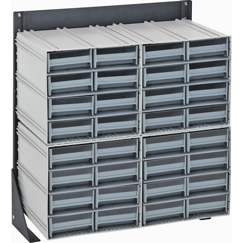 Casiers de rangement &agrave; enclenchement avec supports de plancher TGS INDUSTRIEL