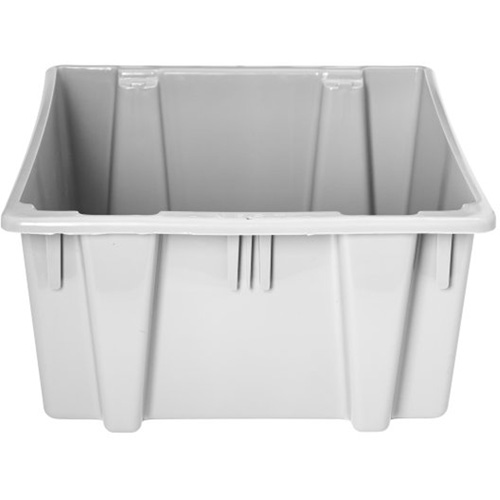Caisse-palette empilable et emboîtable, 13" x 15,5" x 19,5", Gris TGS INDUSTRIEL
