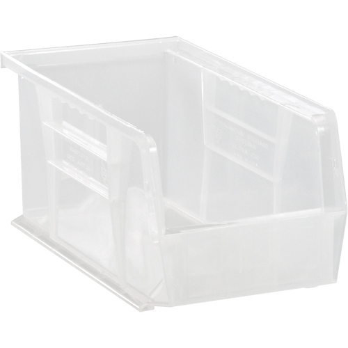 Bac transparent ultra empilable & suspendable, 5-1/2" la, 5" h x 10-7/8" p, Transparent TGS INDUSTRIEL