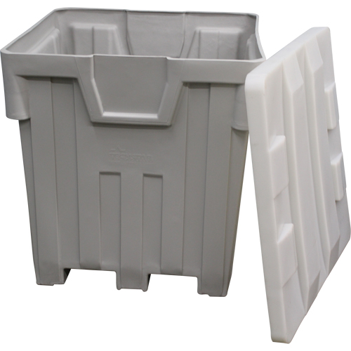 Nesting Bin, 44" W x 44" D x 46" H, Grey TGS INDUSTRIEL