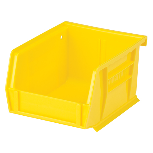 Bac empilable & &agrave; suspendre, 4-1/8" la, 3" h x 5-3/8" p, Jaune TGS INDUSTRIEL