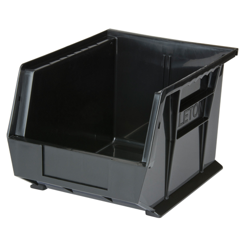 Stack & Hang Bin, 8-1/4" W x 7" H x 10-3/4" D, Black TGS INDUSTRIEL