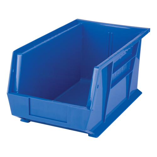 Bac empilable & &agrave; suspendre, 8-1/4" la, 7" h x 14-3/4" p, Bleu TGS INDUSTRIEL