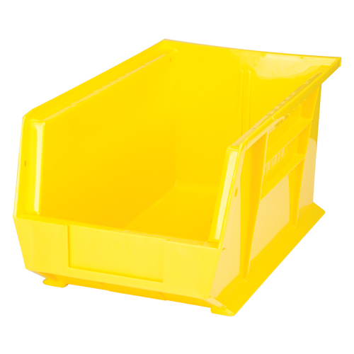 Bac empilable & &agrave; suspendre, 8-1/4" la, 7" h x 14-3/4" p, Jaune TGS INDUSTRIEL