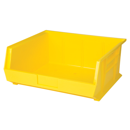 Bac empilable & &agrave; suspendre, 16-1/2" la, 7" h x 14-3/4" p, Jaune TGS INDUSTRIEL