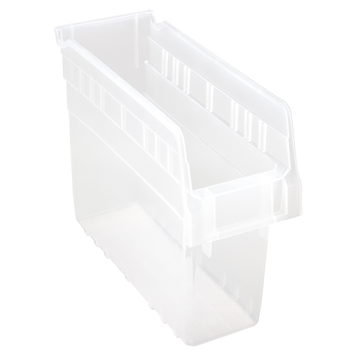 Bacs pour &eacute;tag&egrave;re Store-Max, 4-3/8" la x 8" H x 11-5/8" p, Transparent, Capacit&eacute; 44 lb TGS INDUSTRIEL