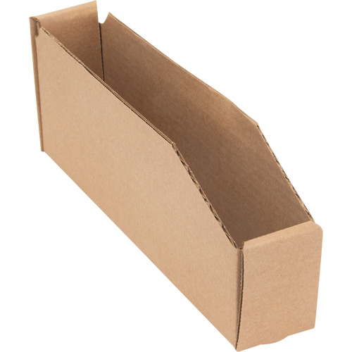Deep Corrugated Parts Bins, 1-15/16" W x 11-1/4" D x 4-1/2" H, Beige TGS INDUSTRIEL