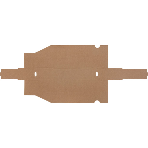 Deep Corrugated Parts Bins, 1-15/16" W x 11-1/4" D x 4-1/2" H, Beige TGS INDUSTRIEL