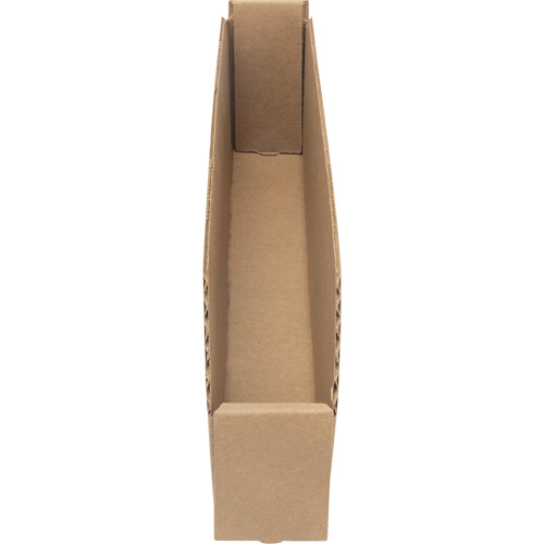 Boîtes profondes en carton ondul&eacute;, 2-7/8" la x 17-1/4" p x 4-1/2" h, Beige TGS INDUSTRIEL