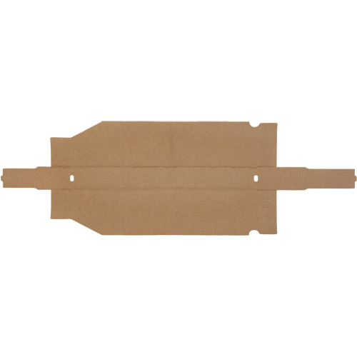 Boîtes profondes en carton ondul&eacute;, 2-7/8" la x 17-1/4" p x 4-1/2" h, Beige TGS INDUSTRIEL