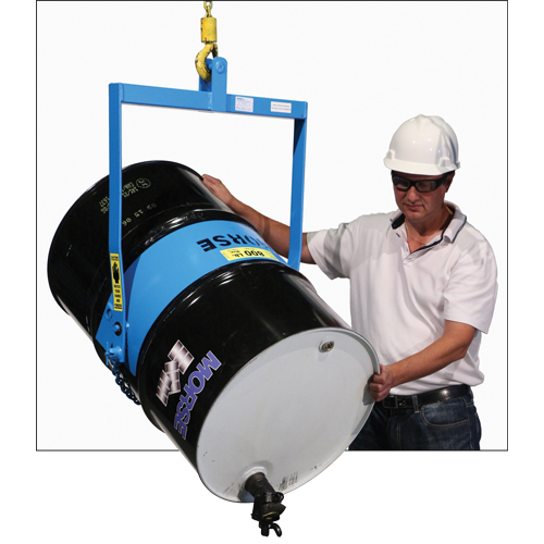 Leveurs de baril - Inclinaison manuelle, Baril de 55 gal. US (45 gal. imp.), Capacit&eacute; 800 lb/363 kg TGS INDUSTRIEL