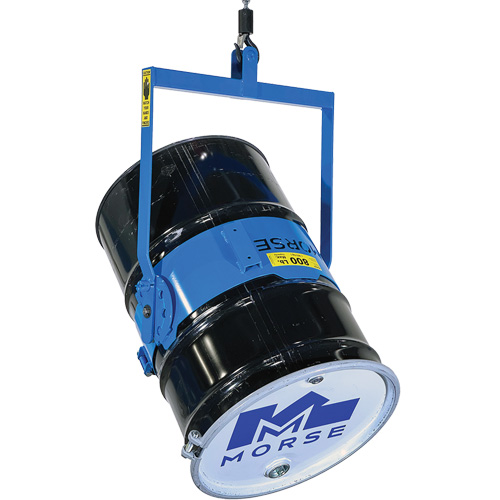 Ensemble de l&egrave;ve-baril manuel inclinable, Baril de 55 gal. US (45 gal. imp.), Capacit&eacute; 800 lb/363 kg TGS INDUSTRIEL