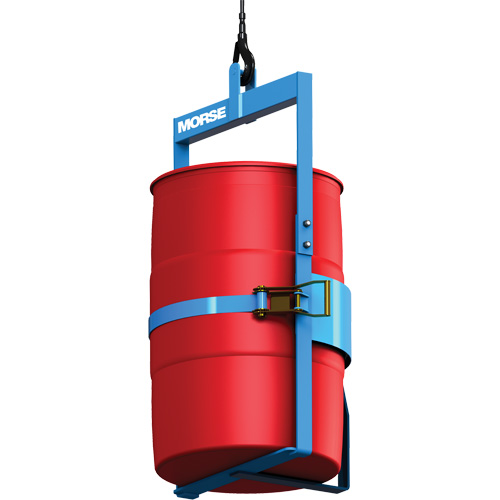 Appareil de levage pour baril avec crochet sur le dessous, Cap. 1000 lb/454 kg TGS INDUSTRIEL