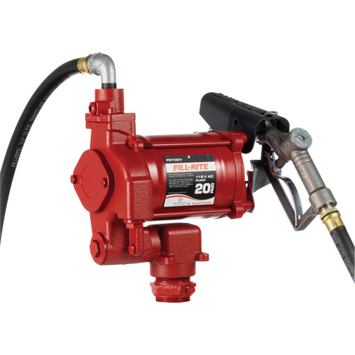 AC Utility Rotary Vane Pumps with Nozzle, 115 V, 20 GPM TGS INDUSTRIEL