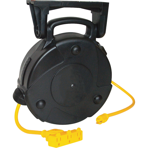 Industrial Cord Reels, 50', SJTW, 14/3 Gauge, 13 A TGS INDUSTRIEL