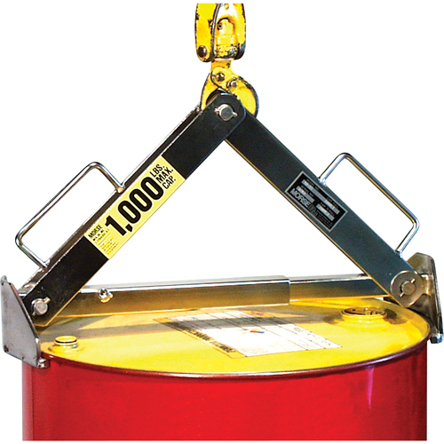 Leveur de baril, 30 - 85 gal. US (25 - 70 gal. imp.), Cap. 1000 lb/454 kg TGS INDUSTRIEL