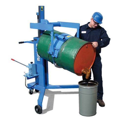 Basculeur - palettiseurs pour barils, 55 gal. US (45 gal. imp.) TGS INDUSTRIEL