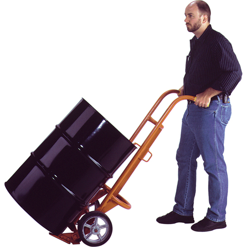 Ergonomic Drum Trucks, Steel Construction, 55 - 85 US Gal. (45 - 70 Imperial Gal.) TGS INDUSTRIEL