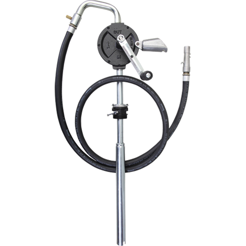 Rotary Drum Pump, Cast Iron, Fits 15-55 Gal., 10 gallons per minute TGS INDUSTRIEL