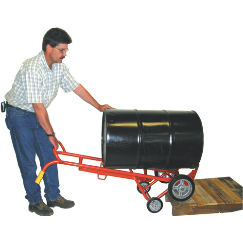 15BT Deluxe Drum Hand Truck, Steel Construction, 30 - 55 US Gal. (25 - 45 Imperial Gal.) TGS INDUSTRIEL