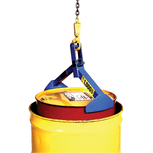Drum & Overpack Lifter, 55 -85 US gal. (45 -70 Imperial Gal.), 1000 lbs./454 kg Cap. TGS INDUSTRIEL