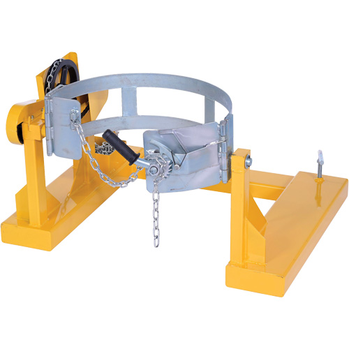 Porte-baril pour chariot &agrave; fourche, Pour 55 gal. US (45,8 gal imp&eacute;rial) TGS INDUSTRIEL