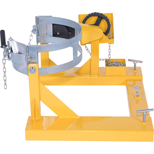 Porte-baril pour chariot &agrave; fourche, Pour 55 gal. US (45,8 gal imp&eacute;rial) TGS INDUSTRIEL