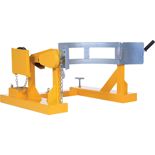 Porte-baril pour chariot &agrave; fourche, Pour 55 gal. US (45,8 gal imp&eacute;rial) TGS INDUSTRIEL