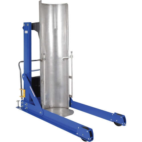 Tombereau hydraulique portatif pour baril, Pour 30 - 55 gal. US (25 - 45,8 gal. imp.) TGS INDUSTRIEL