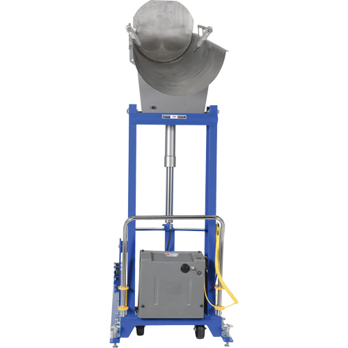 Tombereau hydraulique portatif pour baril, Pour 30 - 55 gal. US (25 - 45,8 gal. imp.) TGS INDUSTRIEL
