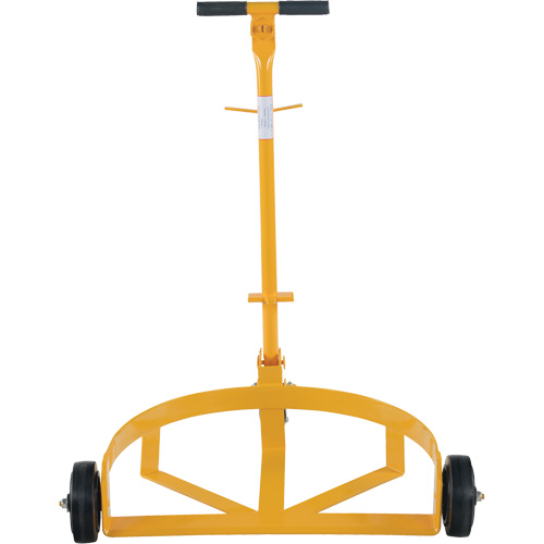 Chariot &agrave; profil bas pour barils, Fabriqu&eacute; en Acier, 30 - 55 gal. US (25 - 45,8 gal. imp.) TGS INDUSTRIEL