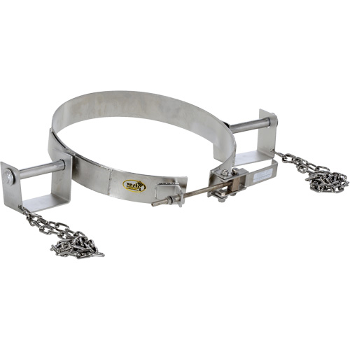 Anneau de bascule pour baril, Baril de 30 gal. US (24,98 gal. imp.), Capacit&eacute; 1200 lb/ 544 kg TGS INDUSTRIEL