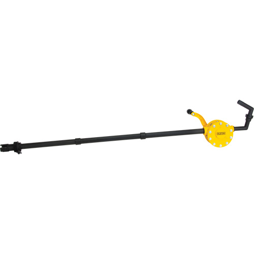 Pompe rotative pour baril, Polypropyl&egrave;ne, Pour capacit&eacute; 15 - 55 gal. US, 8 oz/course TGS INDUSTRIEL