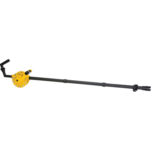 Pompe rotative pour baril, Polypropyl&egrave;ne, Pour capacit&eacute; 15 - 55 gal. US, 8 oz/course TGS INDUSTRIEL