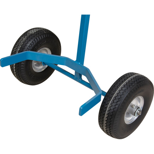 Cylinder Cart, Flat-Free Wheels, 15-1/2" W x 14-1/4" L Base, 600 lbs. TGS INDUSTRIEL